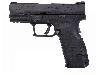CO2 Pistole Springfield XDM 3.8 Zoll Compact Blowback schwarz Kaliber 4,5 mm BB (P18)