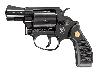 Schreckschuss Revolver Smith & Wesson Chiefs Special schwarz Kunststoffgriffschalen Kaliber 9 mm R.K. (P18)