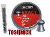 Testpack Rundkopf Diabolos JSB Exact Field Target Kaliber 5,1 mm 0,89 g glatt 20 Stück