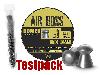 Testpack Rundkopf Diabolos Apolo Air Boss Domed Kaliber 9 mm 5,3 g glatt 10 Stück