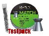 Testpack Flachkopf Diabolos JSB Match Light Kaliber 4,5 mm 0,475 g glatt 40 Stück