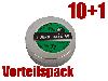 Vorteilspack 10+1 Rundkugeln BBs Round Balls No. 11 Kaliber 4,5 mm 0,54 g 11 x 300 Stück