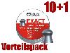 10+1 GRATIS x 500 Stück JSB Exact Express Diabolo, Rundkopf, 0,510 g, Kal. 4,52 mm