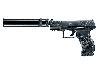 Schreckschuss-, Gas-, Signalpistole Walther PPQ M2 Navy Kit mit Schalldämpfer Kaliber 9 mm P.A.K. (P18)