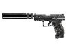 Schreckschuss-, Gas-, Signalpistole Walther PPQ M2 Navy Kit mit Schalldämpfer, Kaliber 9 mm P.A. (P18)