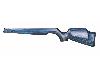 Wechselschaft für Starrlauf-Luftgewehr Weihrauch HW 97 K, blau-grauer Schichtholzschaft