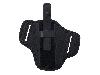 Schnellziehholster Formholster Gürtelholster für Schreckschuss Pistole Zoraki 918 Cordura rechts und links schwarz