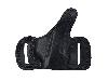 Schnellziehholster Formholster Gürtelholster für kleine Schreckschuss Pistolen Zoraki 906 Steel Eagle Leder schwarz