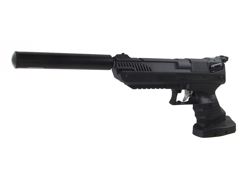 Vorkompressions Luftpistole Zoraki HP-01 für Rechtshänder Kaliber 4,5 mm (P18) <b>+ Schalldämpfer Adapter</b>
